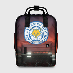 Рюкзак женский FC Leicester City, цвет: 3D-принт