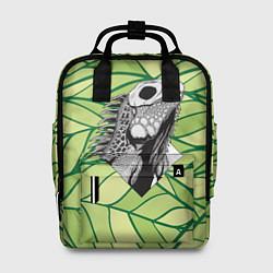 Рюкзак женский Игуана нежить, цвет: 3D-принт