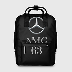 Рюкзак женский Mersedes AMG 63, цвет: 3D-принт