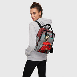 Рюкзак женский Mohamed Salah, цвет: 3D-принт — фото 2