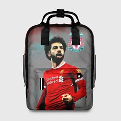 Рюкзак женский Mohamed Salah, цвет: 3D-принт