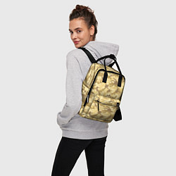 Рюкзак женский Камуфляж: пустынный, цвет: 3D-принт — фото 2
