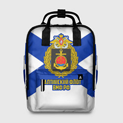 Рюкзак женский Балтийский флот ВМФ РФ, цвет: 3D-принт