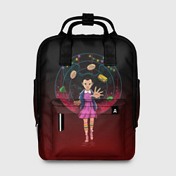 Рюкзак женский STRANGER THINGS, цвет: 3D-принт