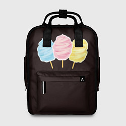 Рюкзак женский Сладкая вата, цвет: 3D-принт
