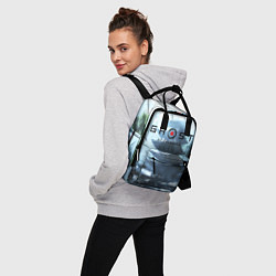 Рюкзак женский Ghost of Tsushimа, цвет: 3D-принт — фото 2