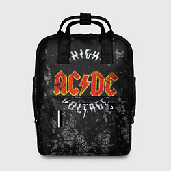 Рюкзак женский ACDC, цвет: 3D-принт