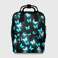 Рюкзак женский Бабочки, цвет: 3D-принт