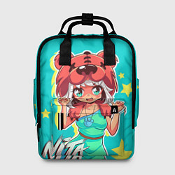 Рюкзак женский BEAR GIRL, цвет: 3D-принт
