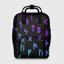 Рюкзак женский РУНЫ, цвет: 3D-принт