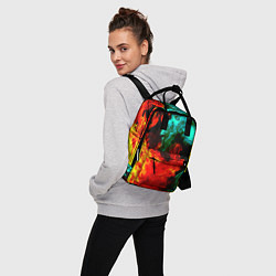 Рюкзак женский БИТВА ОГНЕЙ, цвет: 3D-принт — фото 2