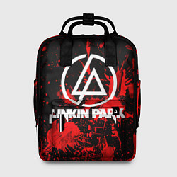 Рюкзак женский Linkin Park, цвет: 3D-принт