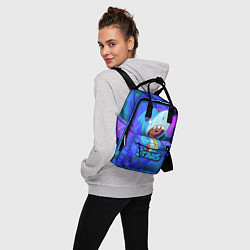 Рюкзак женский Скин акулы Леона, цвет: 3D-принт — фото 2