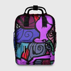 Рюкзак женский Девушка, цвет: 3D-принт
