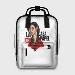 Рюкзак женский БУМАЖНЫЙ ДОМ, цвет: 3D-принт