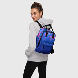 Рюкзак женский ТРОПИКИ, цвет: 3D-принт — фото 2