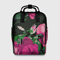 Рюкзак женский Розы, цвет: 3D-принт