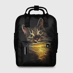 Женский рюкзак Дымчато-световой кот