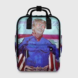 Рюкзак женский КАПИТАН ТРАМП, цвет: 3D-принт