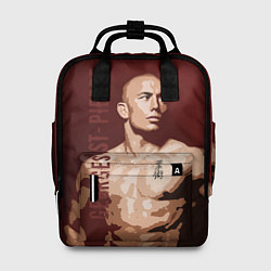 Рюкзак женский Жорж Сен-Пьер, цвет: 3D-принт