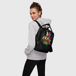 Рюкзак женский MASK, цвет: 3D-принт — фото 2