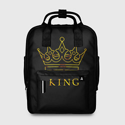 Рюкзак женский KING, цвет: 3D-принт