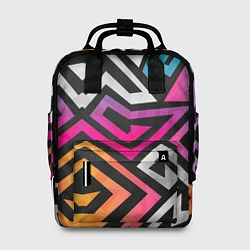 Рюкзак женский GRAFFITY, цвет: 3D-принт