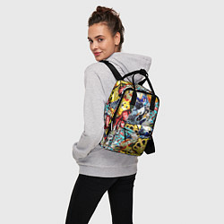 Рюкзак женский CS GO STICKERBOMBING, цвет: 3D-принт — фото 2