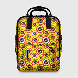 Рюкзак женский COVID-19, цвет: 3D-принт