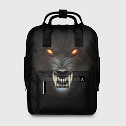 Рюкзак женский Злой Волк, цвет: 3D-принт