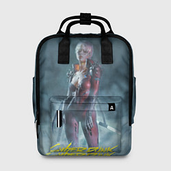 Рюкзак женский Cyberpunk 2077, цвет: 3D-принт