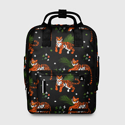 Рюкзак женский Tigers, цвет: 3D-принт