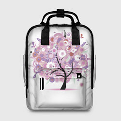 Рюкзак женский Цветочное Дерево, цвет: 3D-принт