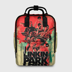 Рюкзак женский LINKIN PARK, цвет: 3D-принт