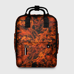 Рюкзак женский Пламя, цвет: 3D-принт