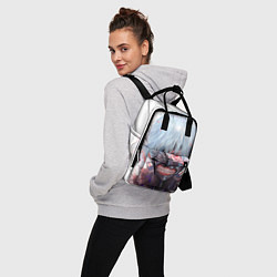 Рюкзак женский ТОКИЙСКИЙ ГУЛЬ, цвет: 3D-принт — фото 2