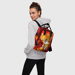 Рюкзак женский Fire Fox, цвет: 3D-принт — фото 2