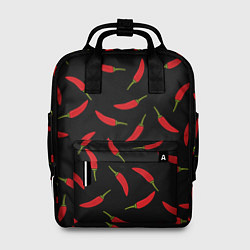 Рюкзак женский Chili peppers, цвет: 3D-принт
