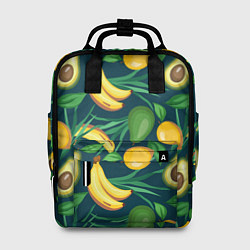 Рюкзак женский Фрукты, цвет: 3D-принт