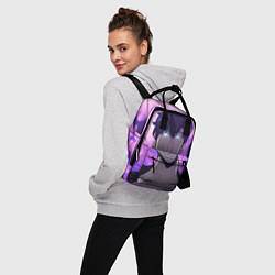 Рюкзак женский Поднятие уровня в одиночку, цвет: 3D-принт — фото 2