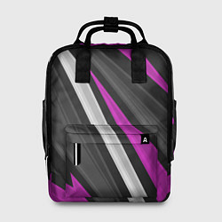 Рюкзак женский Спортивные линии, цвет: 3D-принт