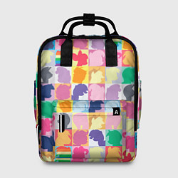 Рюкзак женский Команда пони, цвет: 3D-принт