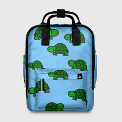Рюкзак женский Черепаха, цвет: 3D-принт