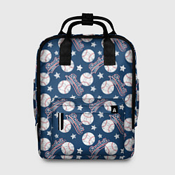 Рюкзак женский Baseball, цвет: 3D-принт