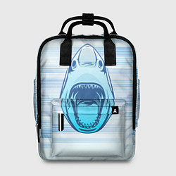Рюкзак женский Акула, цвет: 3D-принт