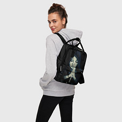 Рюкзак женский Монашка с крестом, цвет: 3D-принт — фото 2