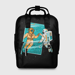 Рюкзак женский Параллельный Мир, цвет: 3D-принт