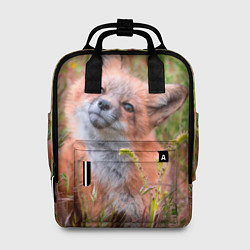 Рюкзак женский Лисичка, цвет: 3D-принт