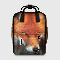 Рюкзак женский Лисица охотница, цвет: 3D-принт