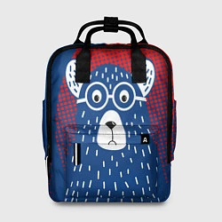 Рюкзак женский Медведь, цвет: 3D-принт